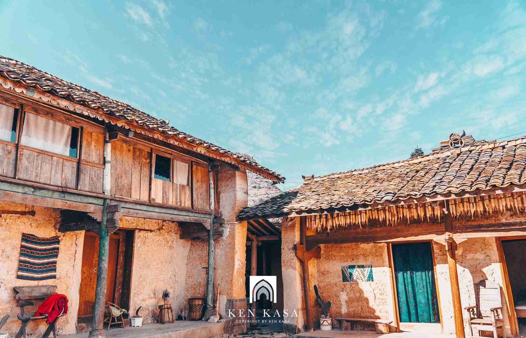 Homestay lấy cảm hứng thiết kế từ nhà trình tường 